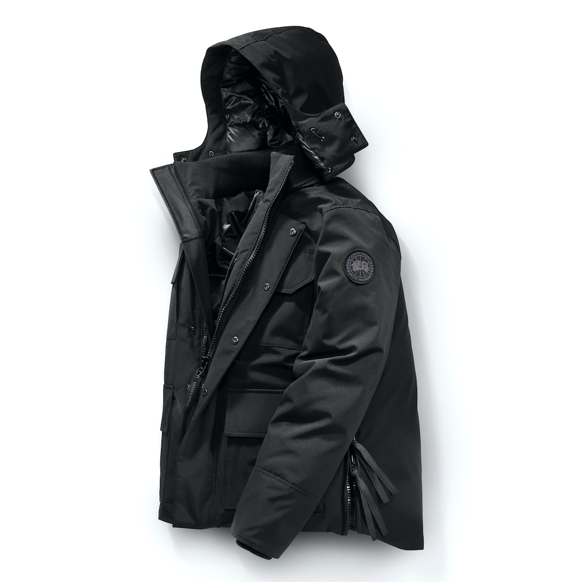 CANADA GOOSE / 4550MB MAITLAND PARKA BLACK LABEL (Black)